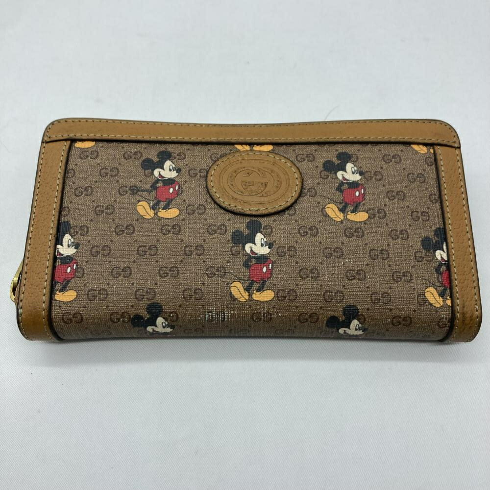 楽天市場】グッチ GUCCI ディズニー コラボ ジップ アラウンド