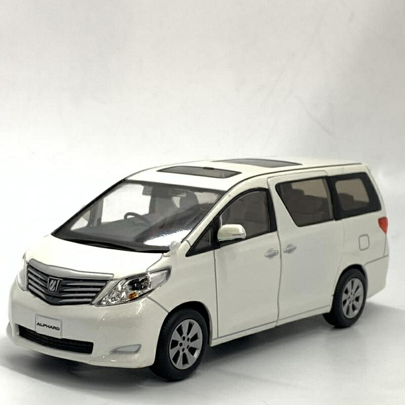 トヨタ ALPHARD 1/30 ミニカー ホワイトパールマイカ ミニカーショップグローバル - 1/30 ディーラー非売品 新型