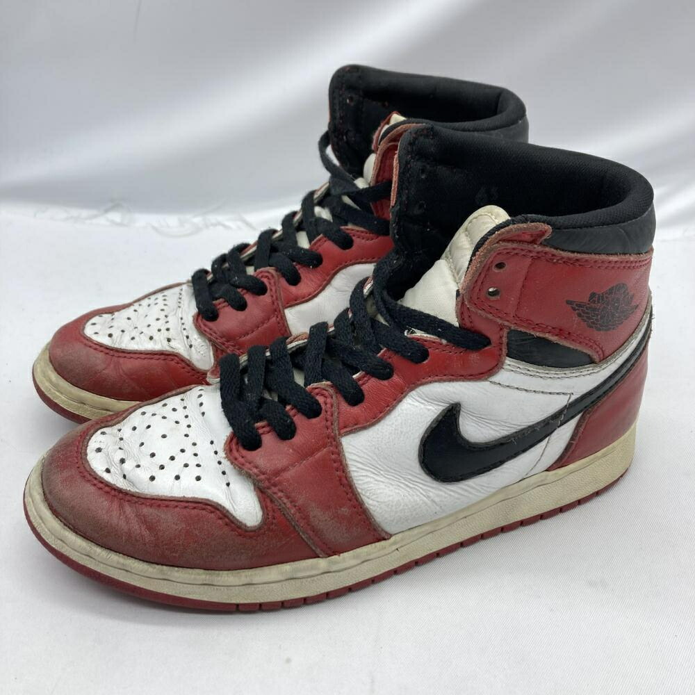 ★クリスマス特価・完品　エアジョーダン1シカゴ94年製 NIKE/ナイキ】希少94年製 AIR JORDAN 1 HIGH CHICAGO（エア