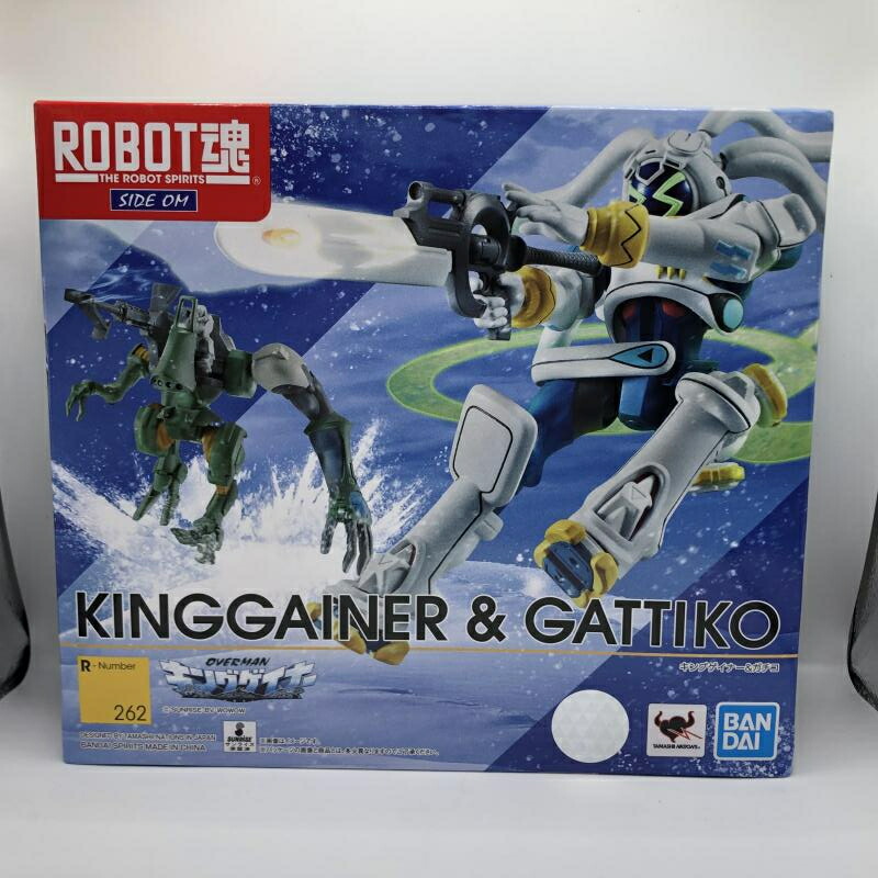 【中古】バンダイ　ROBOT魂　SIDE OM　キングゲイナー＆ガチコ　未開封品[70]画像