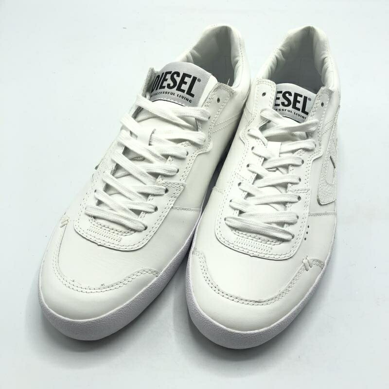 ★新品 DIESEL S-LEROJI LOW X スニーカー USED加工 白 S-LEROJI LOW X （WOMEN）: ロートップスニーカー｜ディーゼル