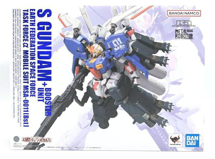 【中古】[開封]METAL ROBOT魂 (Ka signature) ＜SIDE MS＞ Sガンダム ブースター・ユニット装着型[92]