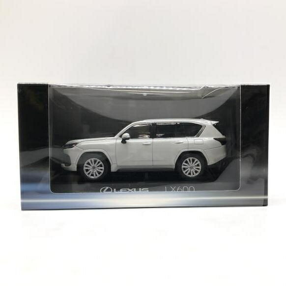 【中古】開封） 京商 １／４３　レクサス ＬＸ６００ ＶＩＰ　ソニッククォーツ　（パールホワイト）[24]