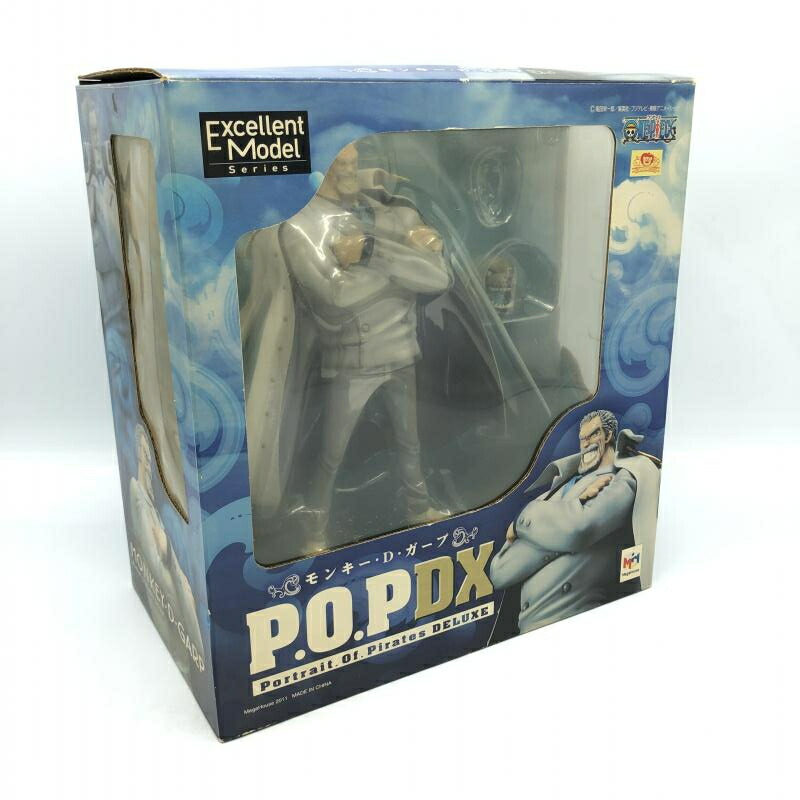 【中古】箱傷み・タバコ臭/表情差し替えパーツ欠)メガハウス Portrait.Of.Pirates NEO-DX モンキー･D･ガープ/ワンピース[6]