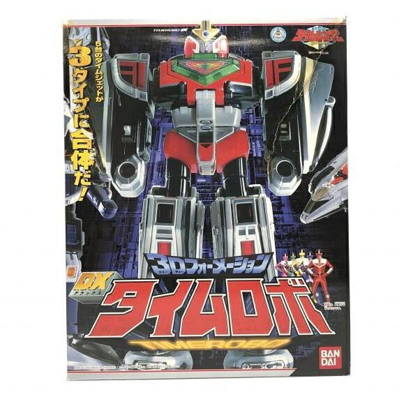 【中古】開封・箱破れ）未来戦隊タイムレンジャー　3Dフォーメーションタイムロボ[24]画像