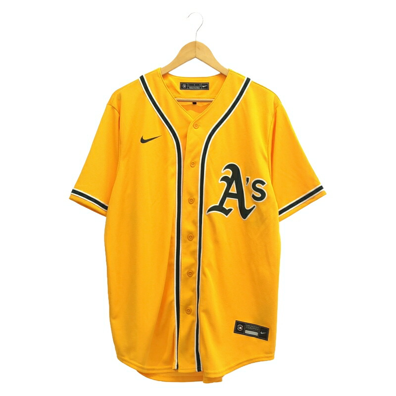 Majestic - 未使用新品！オークランドアスレチックス 公式ユニフォーム nike-official-replica-jersey-