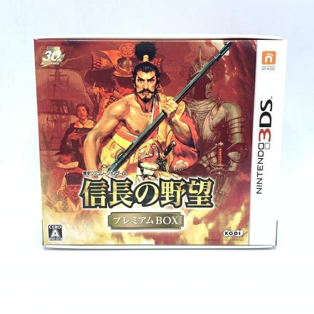 【中古】3DS）コーエーテクモゲームス　NINTENDO3DS　信長の野望 ﾌﾟﾚﾐｱﾑBOX　任天堂3DS[10]｜お宝創庫