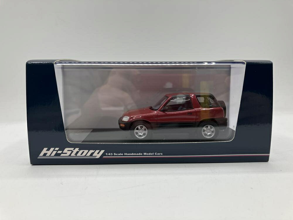 【中古】1/43 Toyota RAV4 J 1994(ワインレッドマイカ)[90]