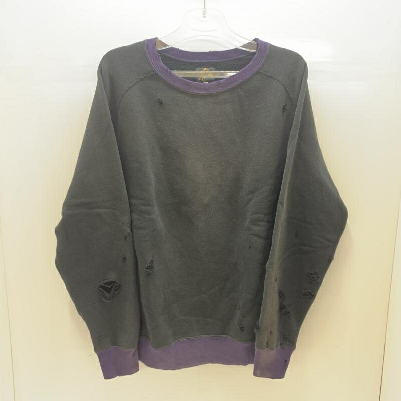 【最終値下】Needles 23ss STUDIOUS 別注 ラグランスウェット Needles STUDIOUS 別注 23ss ラグランスウェット
