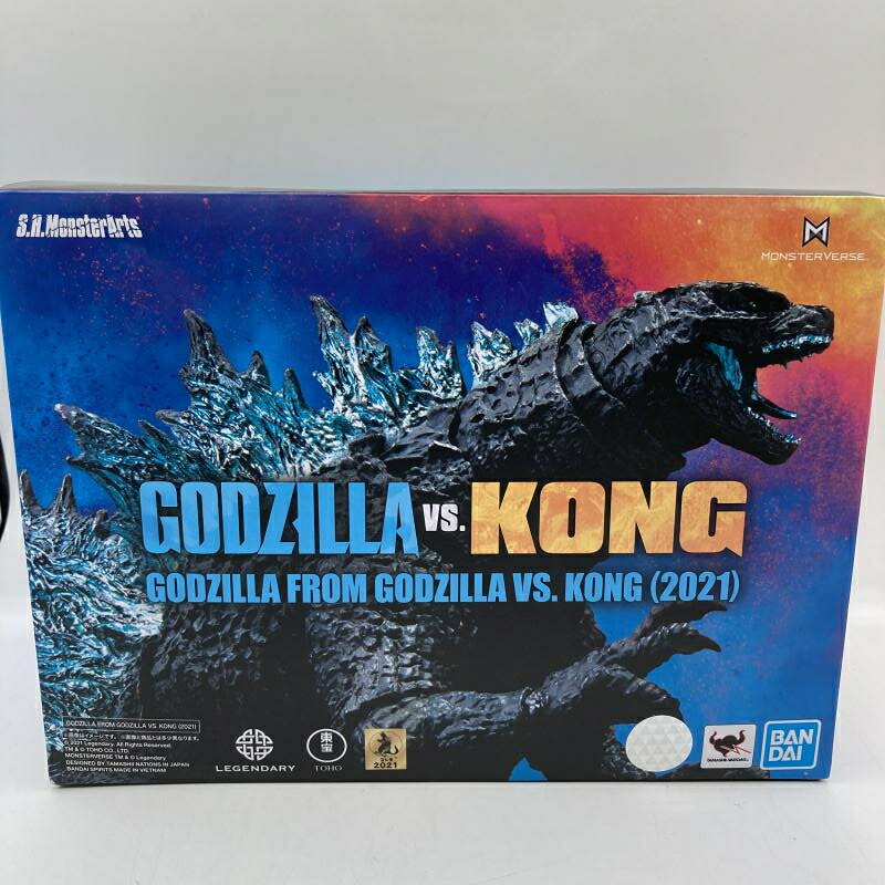 【中古】バンダイ ゴジラVSコング S.H.MonsterArts GODZILLA FROM GODZILLA VS. KONG 2021[90]