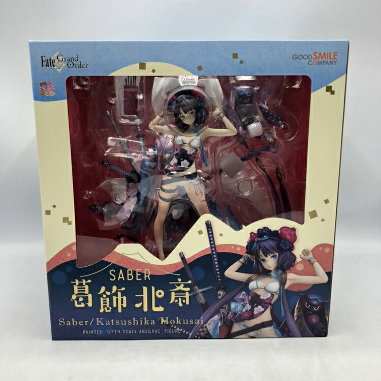 【中古】グッドスマイルカンパニー セイバー/葛飾北斎 1/7　開封品、汚れ有[70]