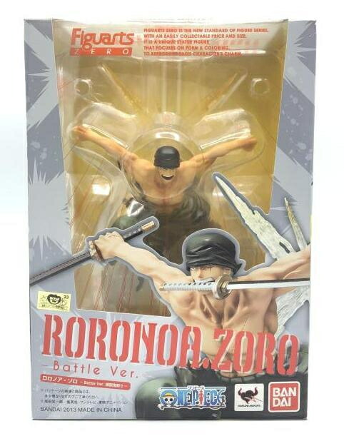【中古】未開封）フィギュアーツZERO ロロノア・ゾロ-Battle Ver.煉獄鬼斬り- [92]画像