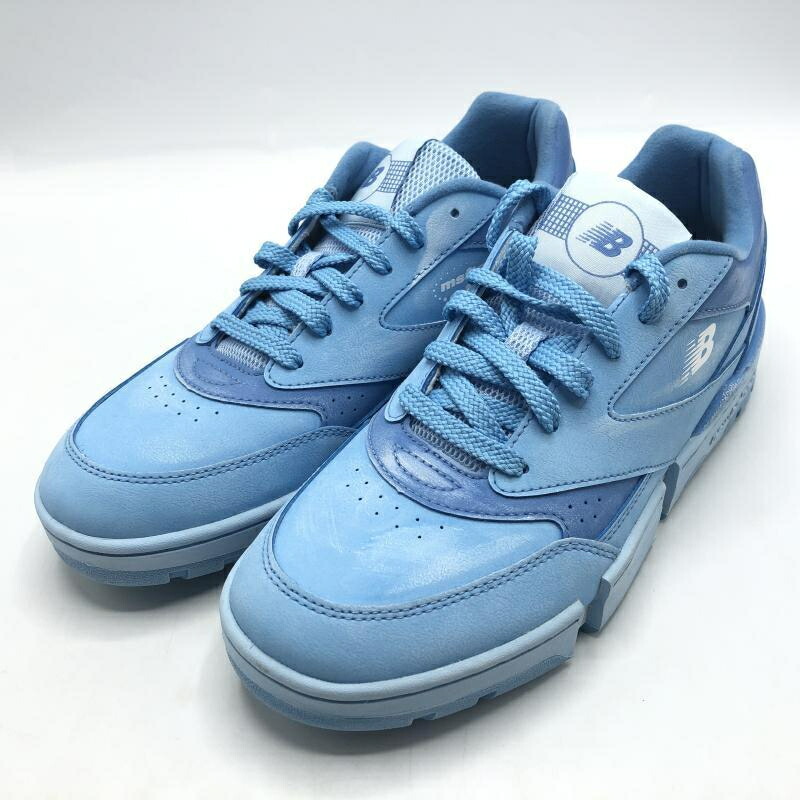 【中古】NEW BALANCE ローカットスニーカー 27.5cm CTJSTR ブルー ニューバランス[10]