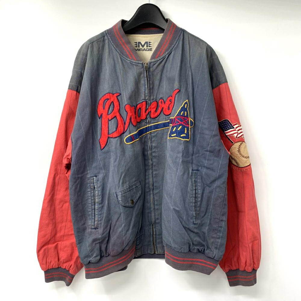 Perushu × MLB ナイロンジャケット ダブルジップ Perushu × MLB スタンドネックナイロンブルゾン - メルカリ