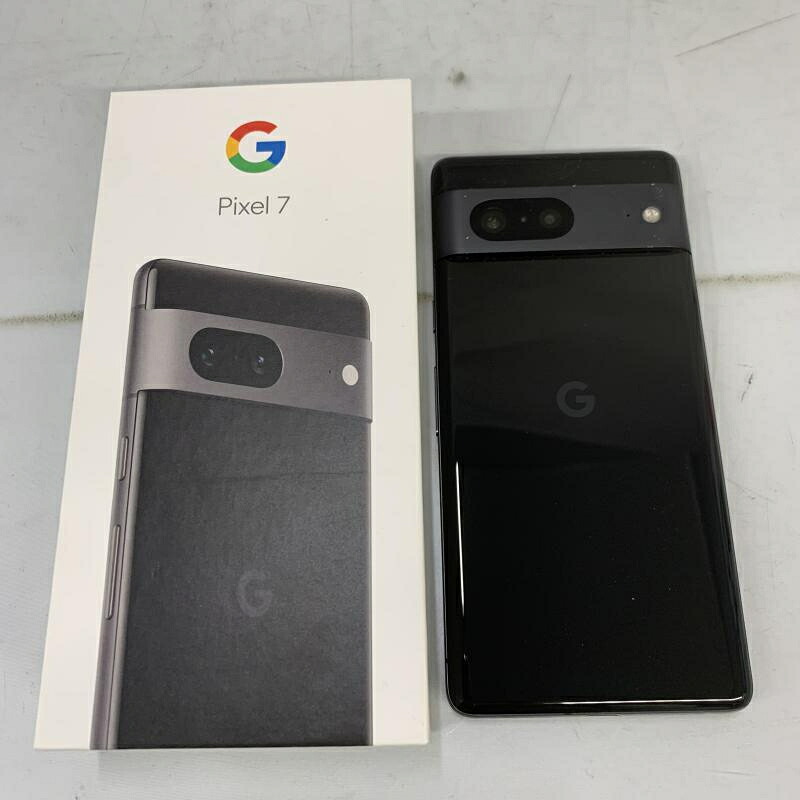 【中古】【SIMフリー】○Pixel 7 128GB(Obsidian)[91]