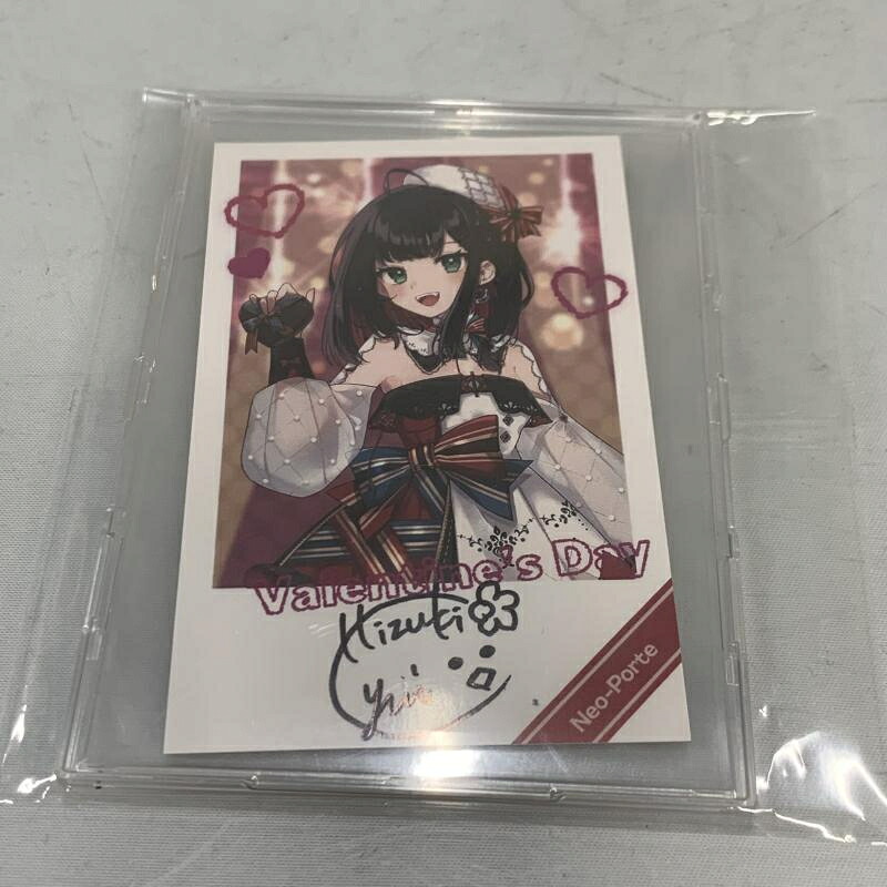【中古】現状品)緋月ゆい 2024バレンタインチェキ 直筆サイン[91]