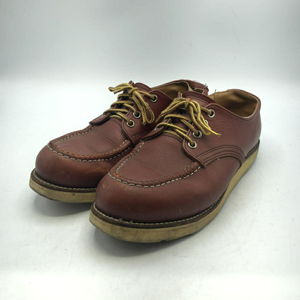 【中古】RED WING 96年製 8104 オックスフォード サイズ26cm オロラセット 縦羽刺繍タグ ソール削れ大 レッドウィング[17]