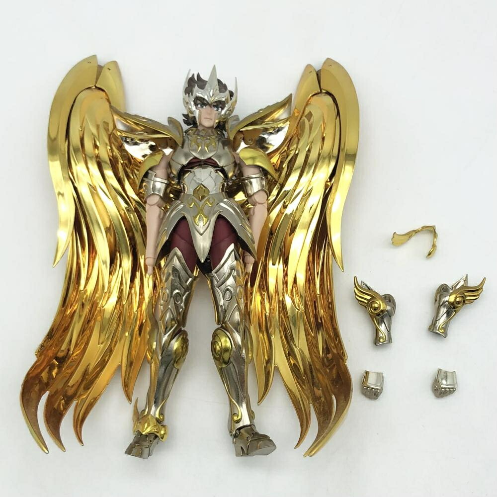 【中古】現状渡/欠品有 バンダイ 聖闘士星矢 黄金魂 soul of gold 聖闘士聖衣神話EX 射手座 サジタリアスアイオロス 神聖衣[17]