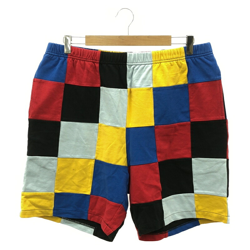 【中古】Supreme PATCHWORK PIQUE SHORT サイズM シュプリーム[91]｜お宝創庫