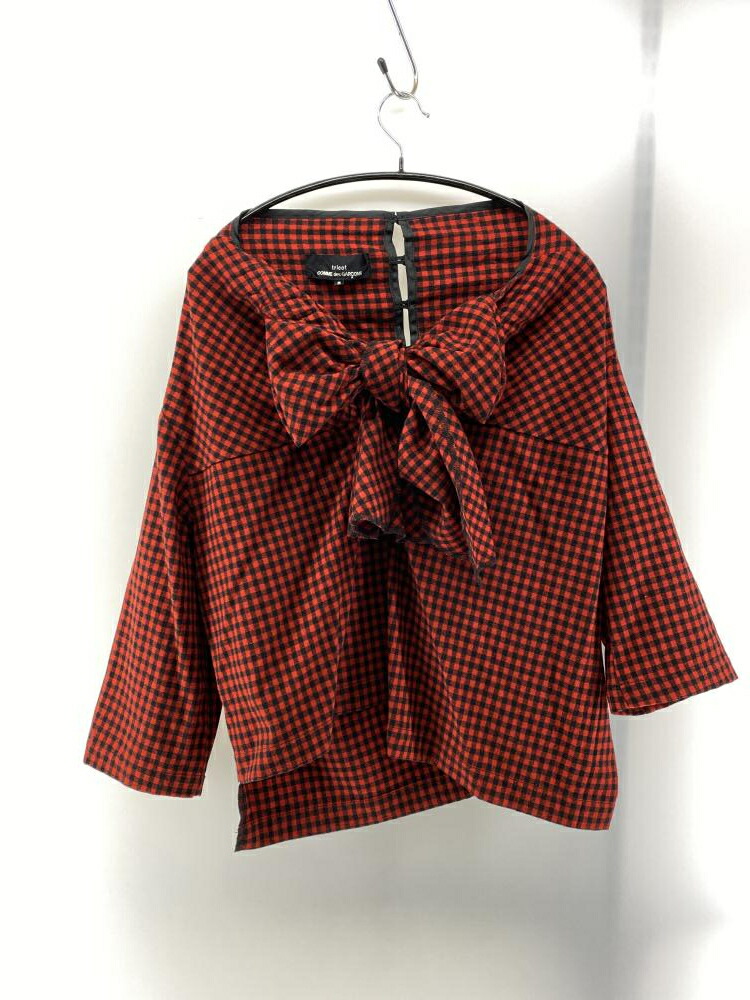 【美品】  COMME des GARCONS | AD2020 2020AW | ボリュームスリーブ 蛍光カラー ブラウス | XS | ピンク | レディース COMME des GARCONS 【美品】 | AD2020 2020AW ボリューム