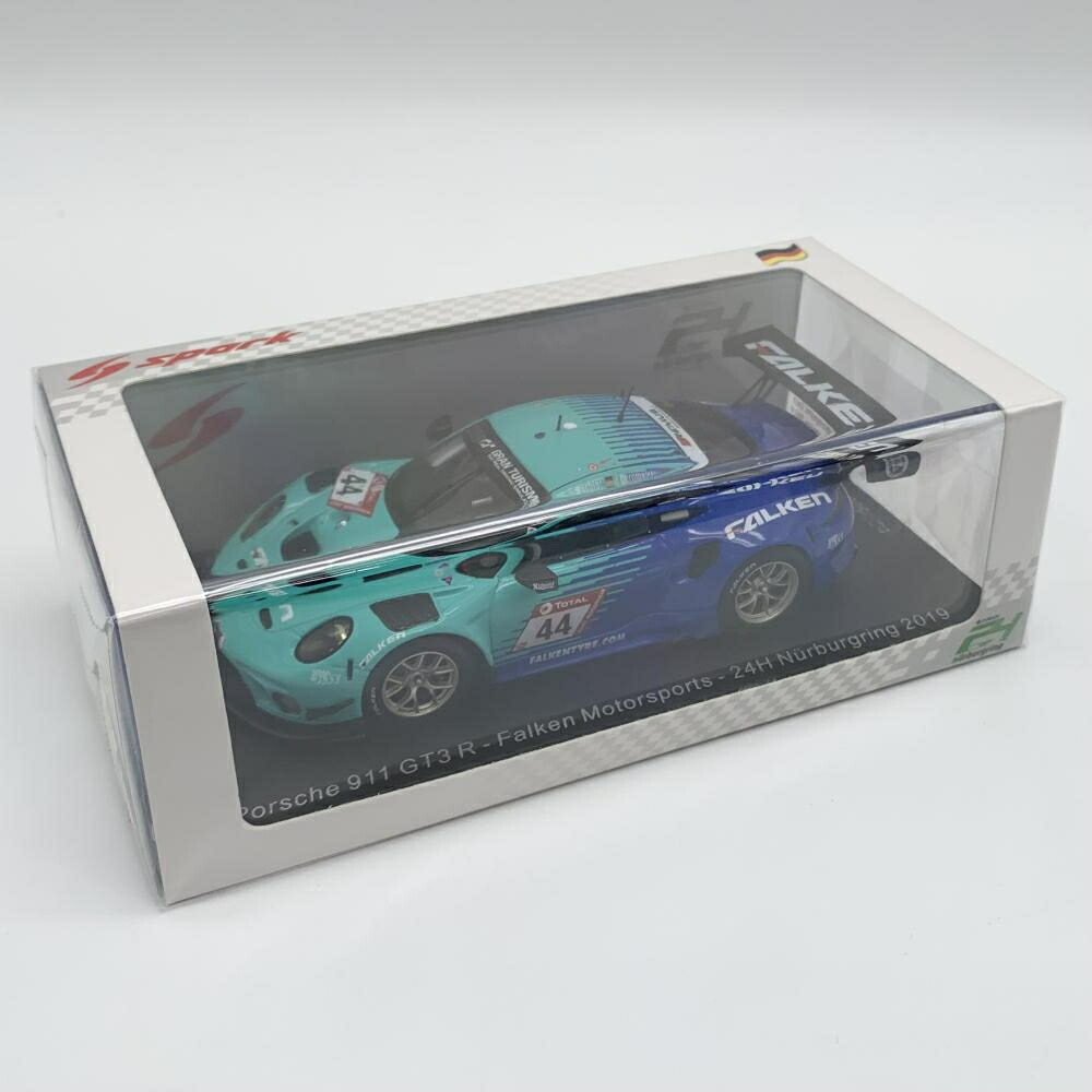 【中古】未開封 スパークモデル 1/43 Porsche ポルシェ 911 GT3 R No.44 Falken Motorsports 24H Nurburgring 2019[17]