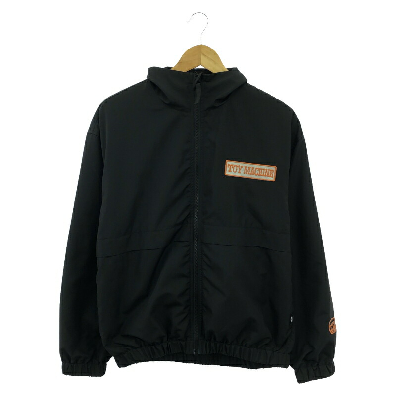 【中古】TOY MACHINE DESTROYS WIND TRACK JACKET TMFDJK17 M 黒いこと トイマシーン[10]