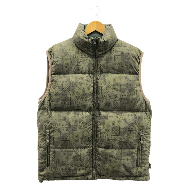 楽天市場】STUSSY 22aw PYTHON REVERSIBLE DOWN VEST SIZE-L