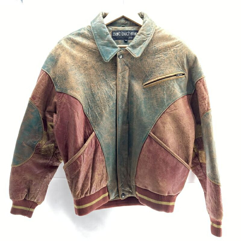 楽天市場】90s PELLE PELLE Studs Leather Coat 黒 38 ペレペレ