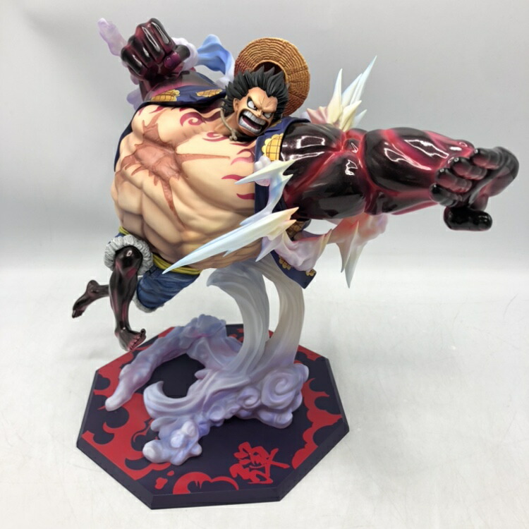 【中古】メガハウス　Portrait.Of.Pirates (P.O.P) SA-MAXIMUM モンキー･D･ルフィ ギア4 弾む男 Ver.2[70]