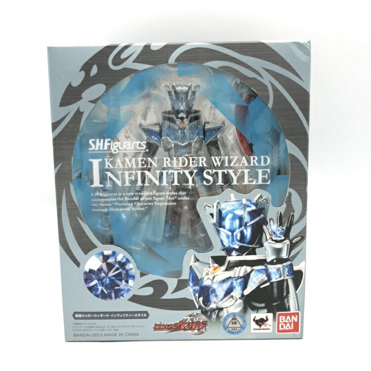 【中古】バンダイ　S.H.Figuarts 仮面ライダーウィザード インフィニティースタイル　開封品、箱傷み有[70]