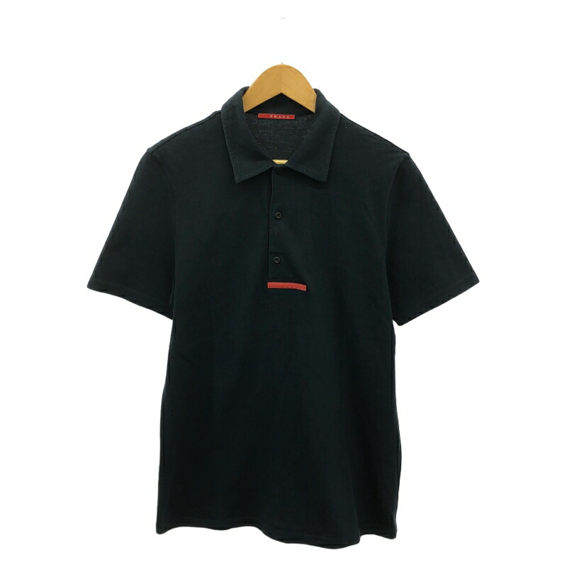 楽天市場】PRADA プラダ/PIQUET 三角ロゴポロシャツ/UJN444 S181