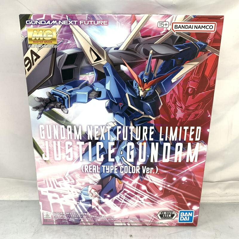 【中古】ｶﾞﾝﾀﾞﾑ）MG 1/100 ｼﾞｬｽﾃｨｽｶﾞﾝﾀﾞﾑ(ﾘｱﾙﾀｲﾌﾟｶﾗｰVer.) GUNDAM NEXT FUTURE限定[91]