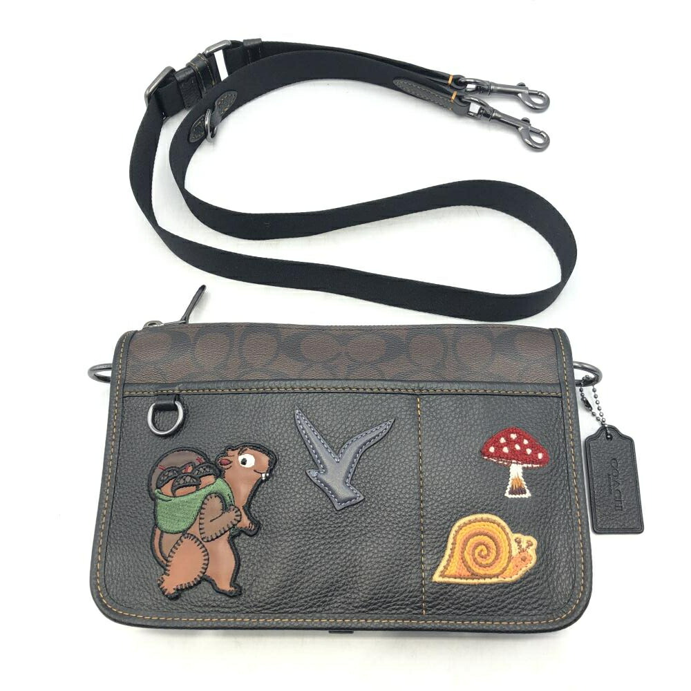 DISNEY x COACHヘリテージ　  コンバーチブルクロスボディ 公式】コーチアウトレット | 【DISNEY X COACH】ヘリテージ