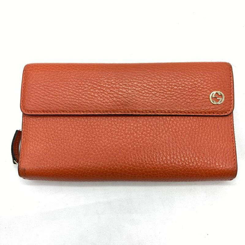 ✨希少✨素敵✨GUCCI グッチ 長財布　インプリメゴールド　ラウンドファスナー GUCCI グッチ 長財布(ラウンドファスナー) ブラック 黒 408831