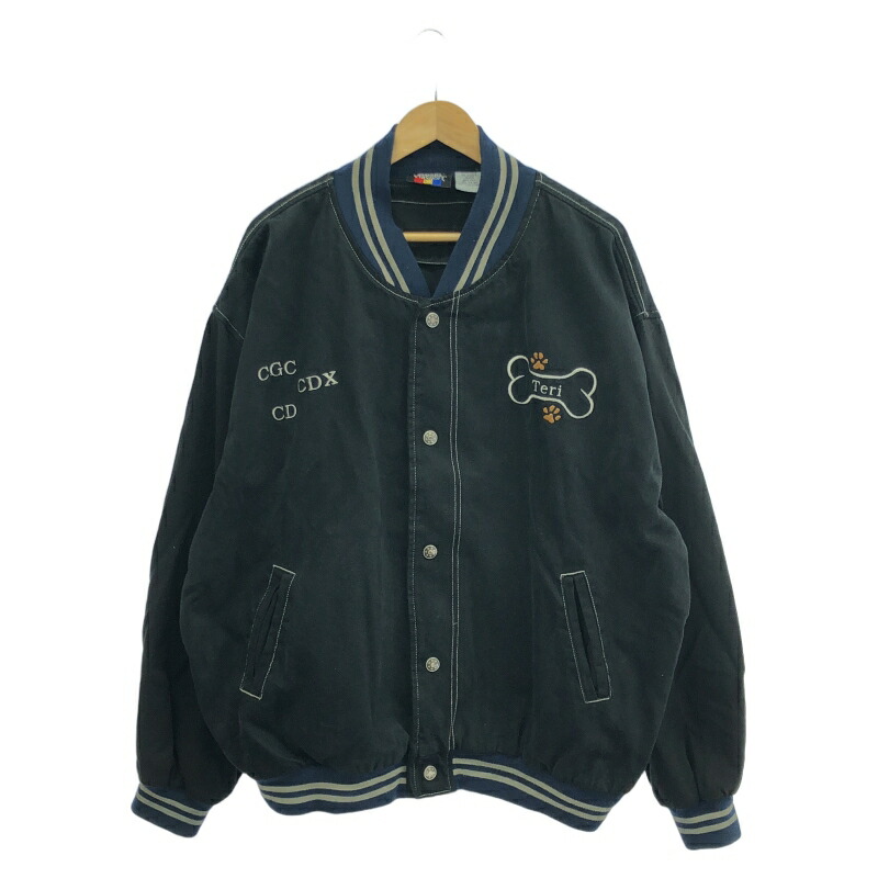 懸賞当選品）ニトロ　直筆サイン入り　NITROW ナイトロウ　スタジャン 楽天市場】NITROW 1st STADIUM JUMPER SIZE XL ナイトロウ