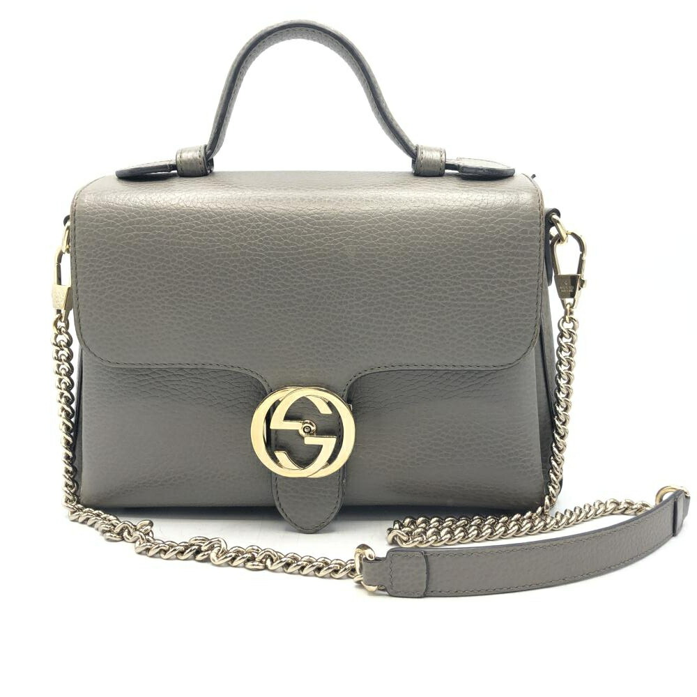 【中古】GUCCI インターロッキングG 2wayバック 510302 493075 ▲アウトレット刻印有り　グッチ[17]
