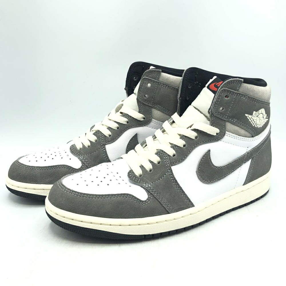 【中古】NIKE AIR JORDAN 1 RETRO HIGH OG グレー ホワイト 27cm DZ5485-051 ナイキ エア ジョーダン 1 レトロ ハイ OG [17]
