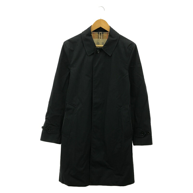 【中古】BURBERRY THE PIMLICO ステンカラー厚地の外套 大きさ44 米国海軍 [91]