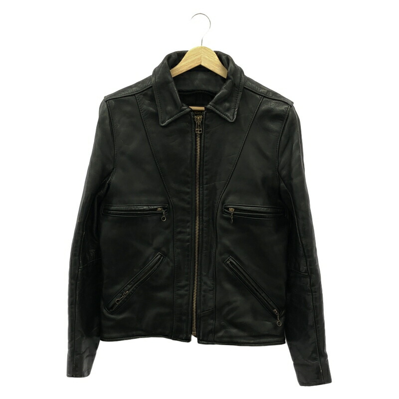 Vanson バイカー ジャケット M 黒 VANSON バイクジャケット ミリタリージャケット ma1メンズ