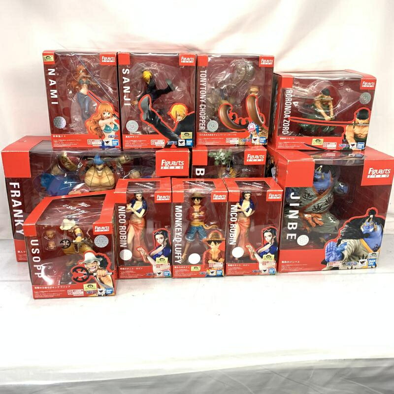 【中古】開封･箱ｲﾀﾐ)ﾜﾝﾋﾟｰｽ 麦わらの一味 11体ｾｯﾄ Figuarts ZERO ANIMATION 20th ANNIVERSARY[91]
