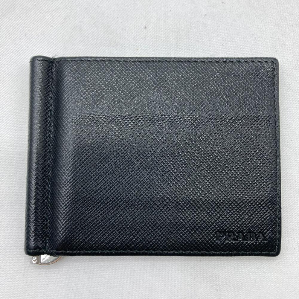 値下げしましたマネークリップ　プラダ PRADA - PRADA マネークリップ ※値下げ致しました！の通販 by に