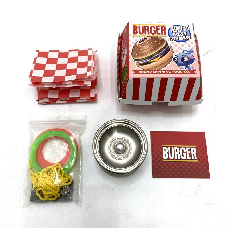 【中古】ヨーヨー ハンバーガー Round Spinning Objects ラウンドスピニングオブジェクト[95]