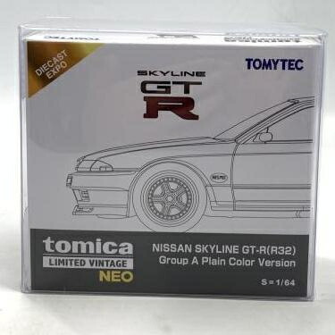 【中古】トミカリミテッド TLV NEO 日産 視水平線 GT-R R32 Gr.A[10] 車-乗り物のおもちゃ-ミニカー・トイカー