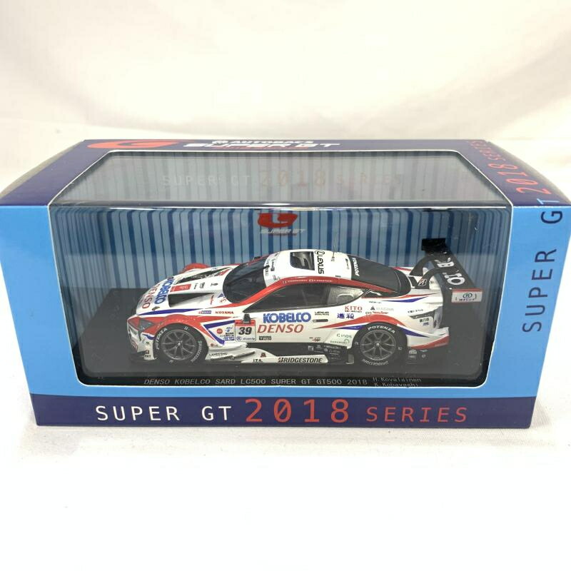 【中古】エブロ 1/43 レクサス デンソー コベルコ サード LC500 No.39 LEXUS TEAM SARD 2018 GT500 スーパーGT H.コバライネン[91]
