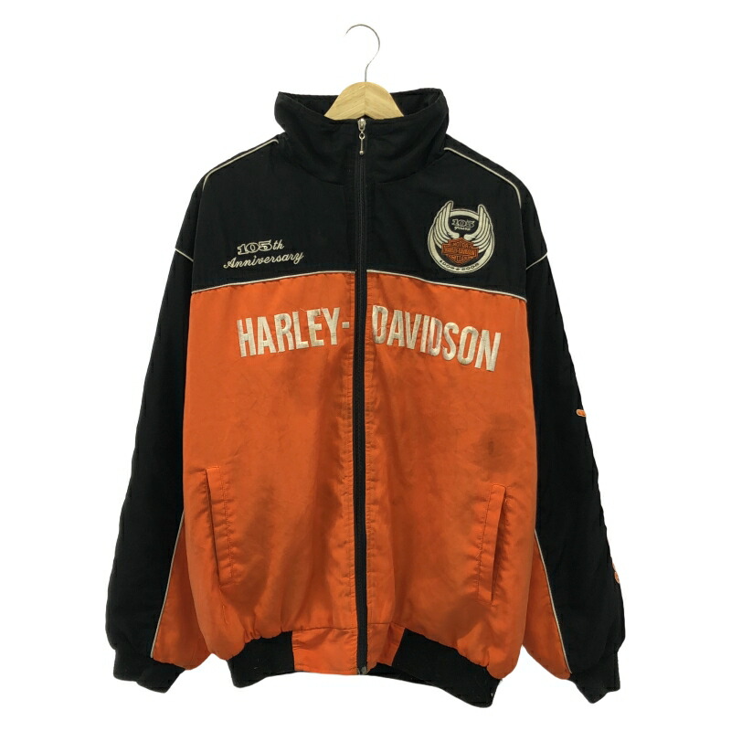 HARLEY DAVIDSON F1 レーシングジャケット 刺繍 中綿ブルゾン Lamborghiniランボルギーニ F1 レーシングジャケット ブルゾン