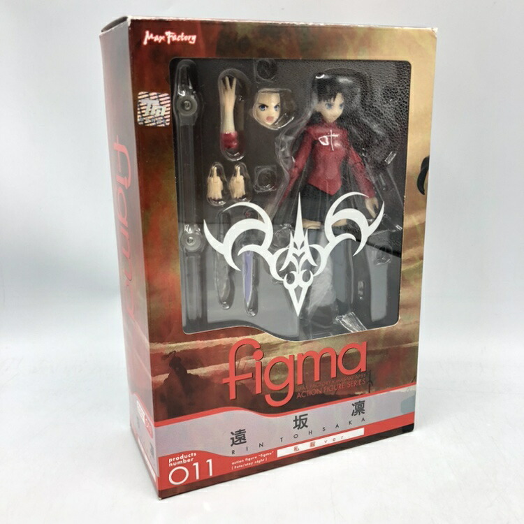 【中古】マックスファクトリー　figma 遠坂凛 私服Ver.　開封品、箱傷み有[70]