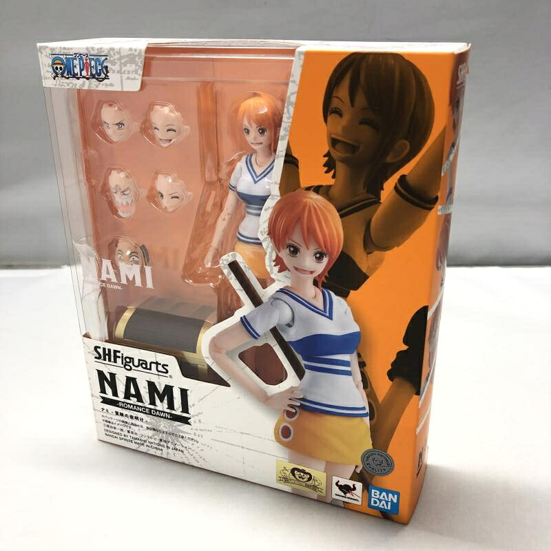 【中古】バンダイ S.H.Figuarts ナミ 冒険の夜明け ワンピース フィギュア ONEPIECE 可動 未開封 ジャンプ[15]