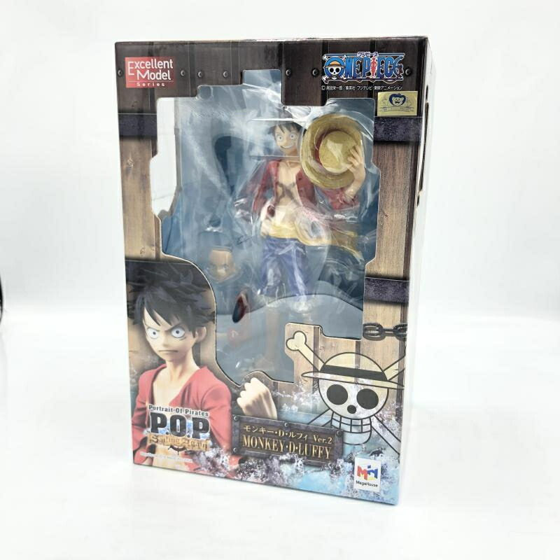 【中古】未開封)メガハウス Portrait.Of.Pirates (P.O.P) Sailing Again モンキー・D・ルフィ Ver.2/ワンピース[6]