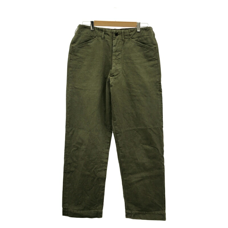 【中古】BUZZ RICKSON'S N-3 UTILITY TROUSERS 30 BR42290 カーキ バズリクソンズ[10]