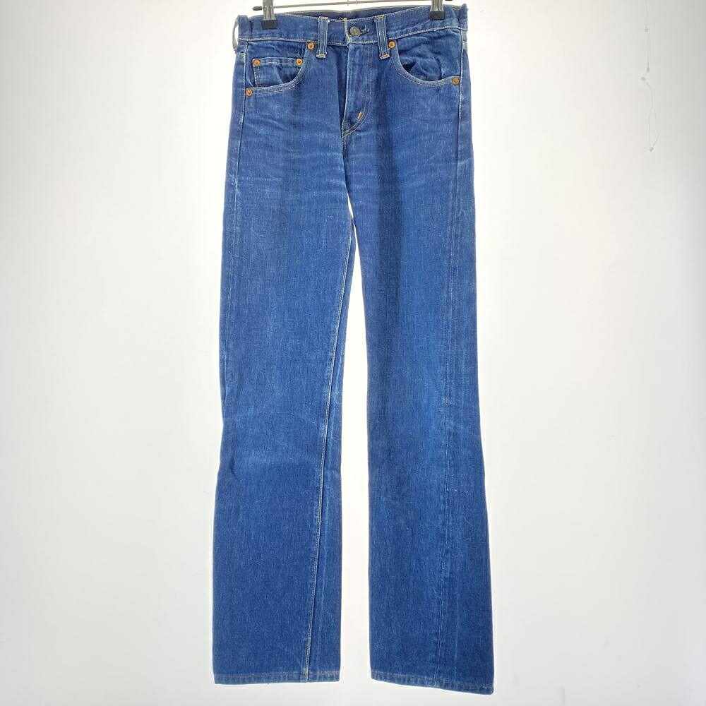 【中古】LEVI\'S 805-0217 ストレートパンツ インディゴ W27 L33 リーバイス [17]｜お宝創庫